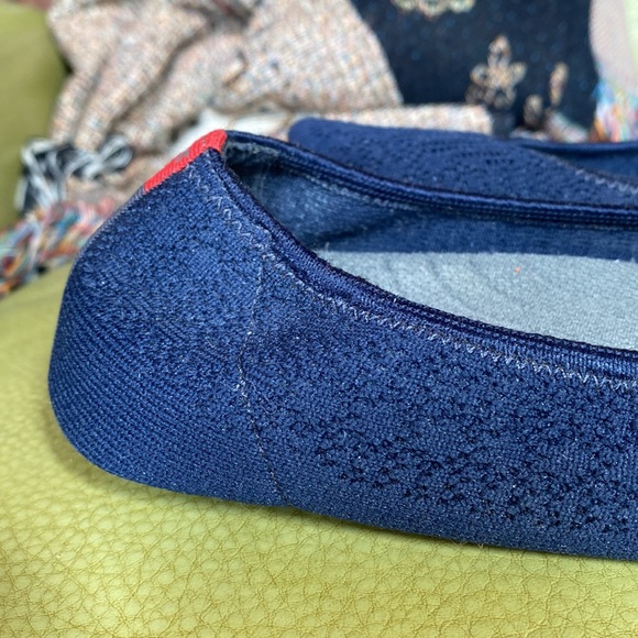 Like New! Adam Tucker by Me Too Navy Blue Ballet slippers - Picture 6 of 7